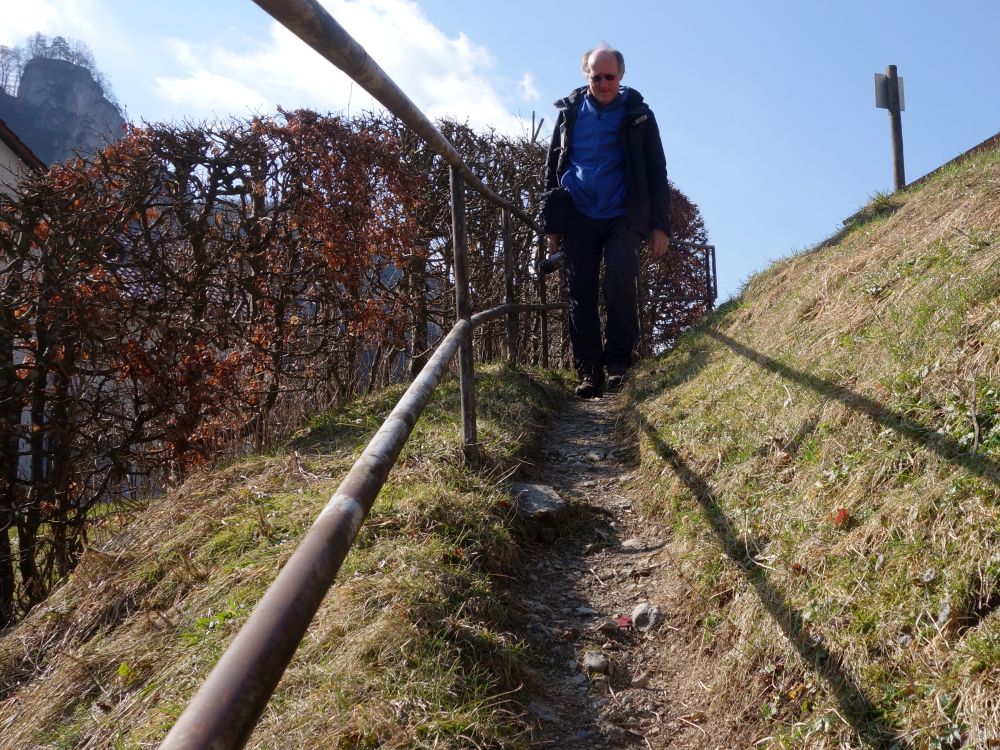 Pfad bei Hausen