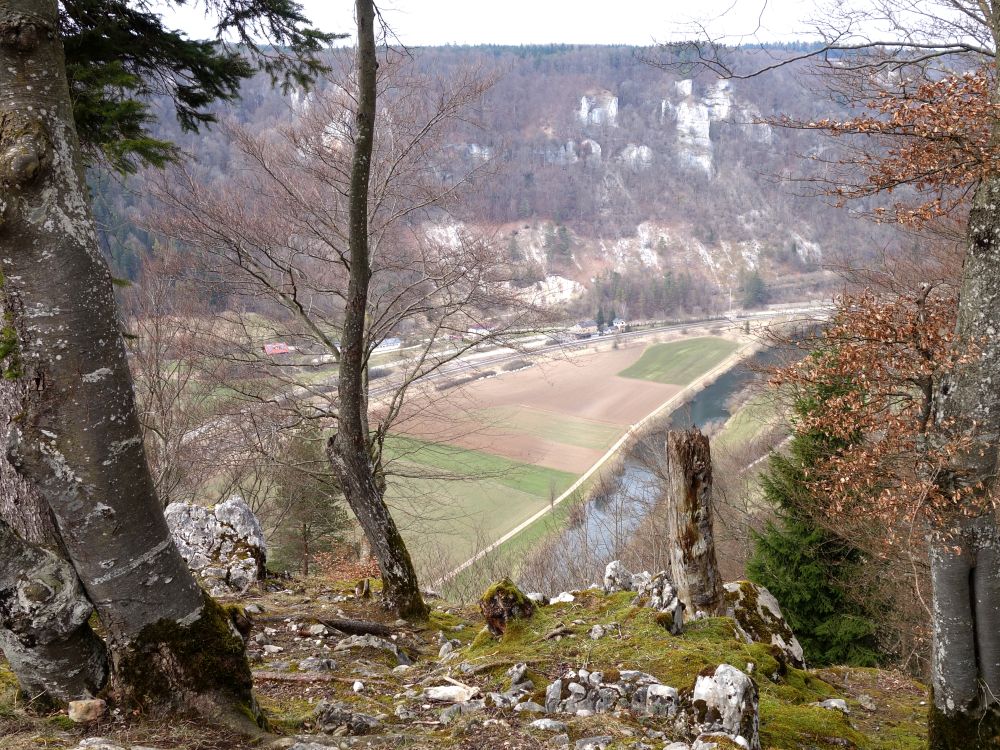 Blick vom Bischofsfelsen