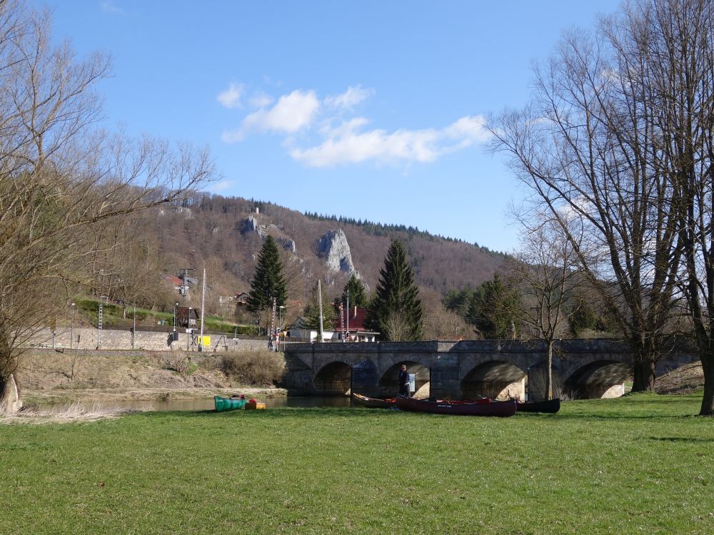 Donaubrcke bei Hausen im Tal