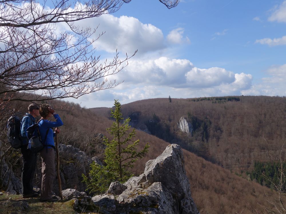 auf dem St. Anna Fels