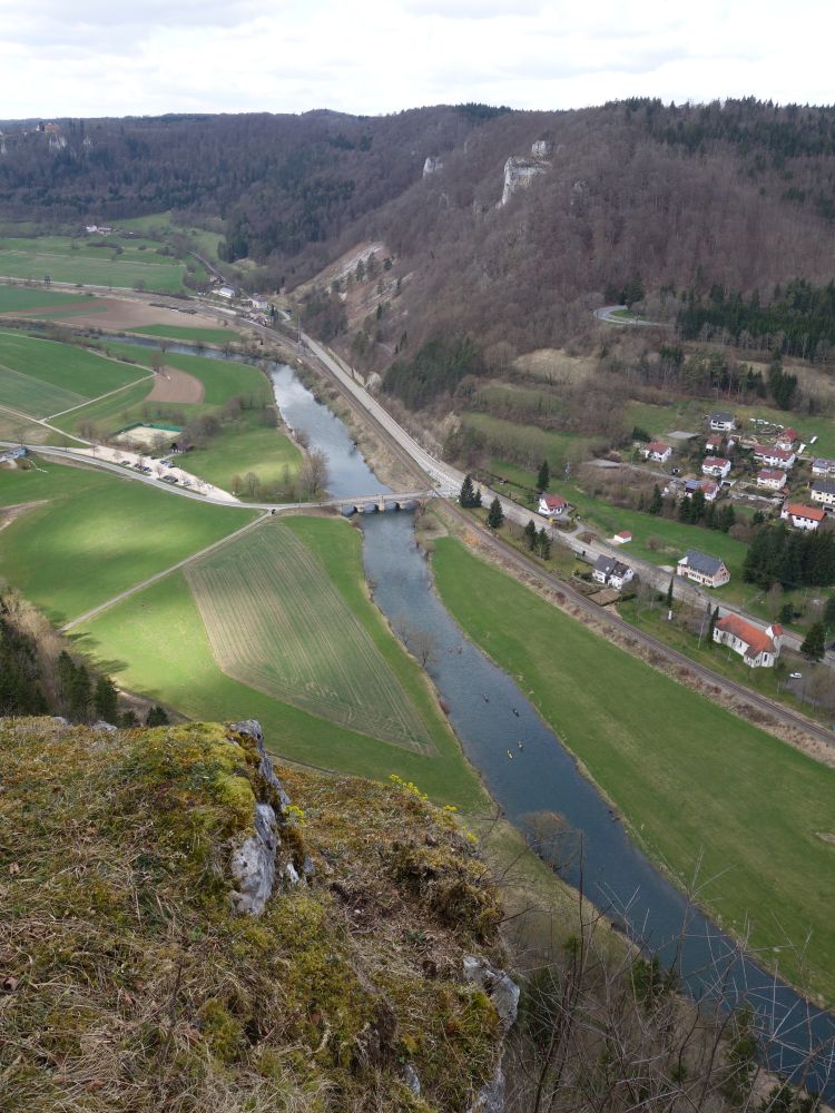 Blick vom Schlossfelsen