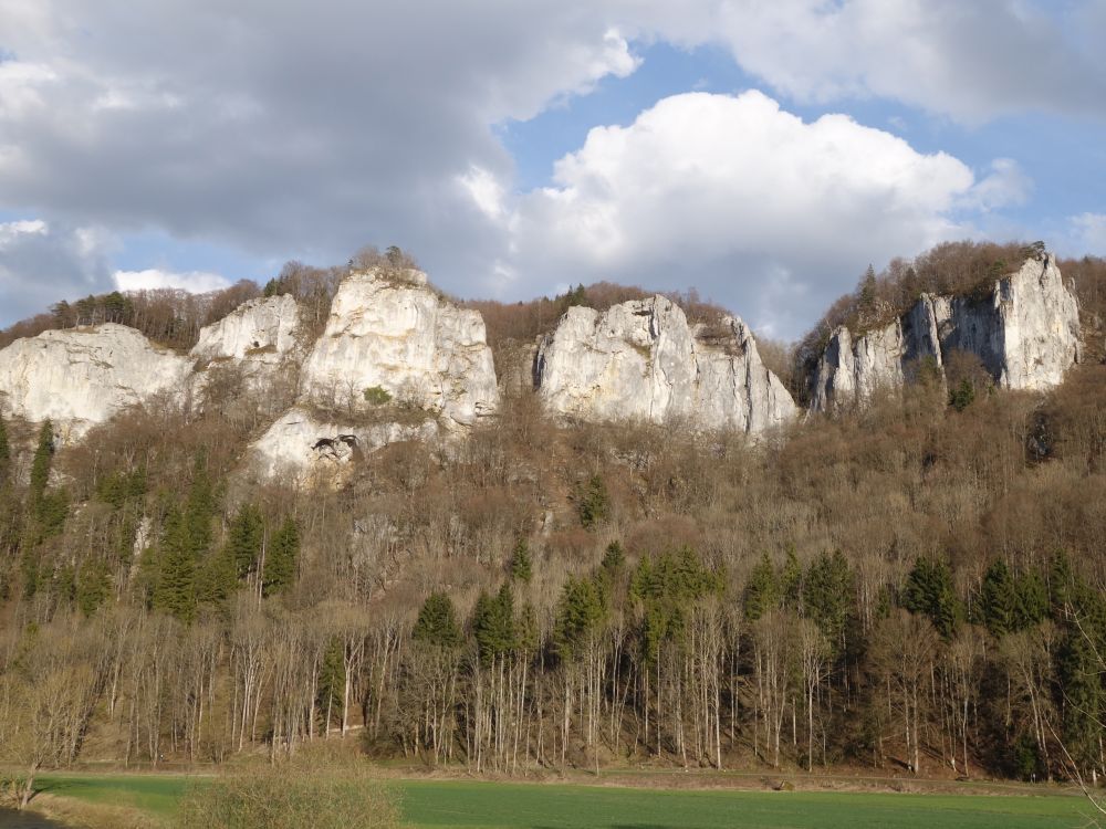 Ruine Wagenburg und Schlossfelsen