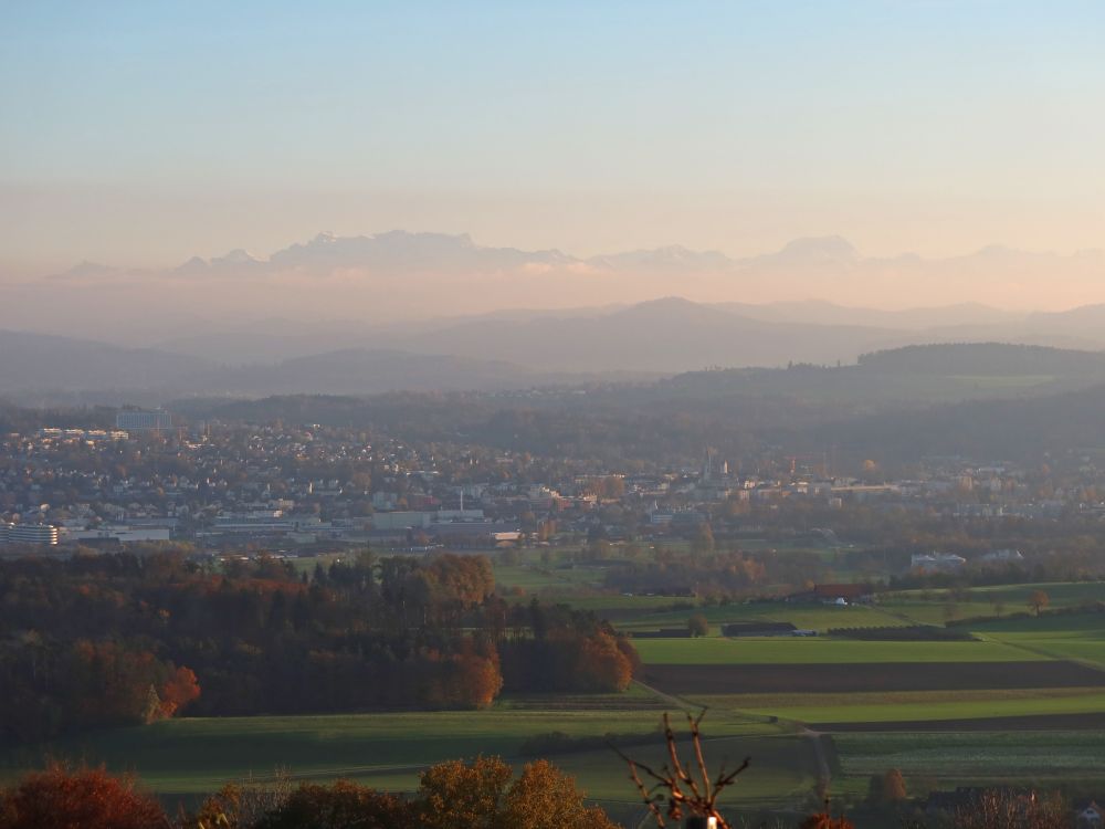 Glarner Alpen über Frauenfeld