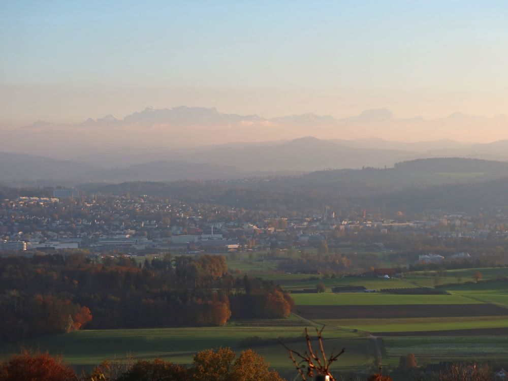 Glarner Alpen über Frauenfeld