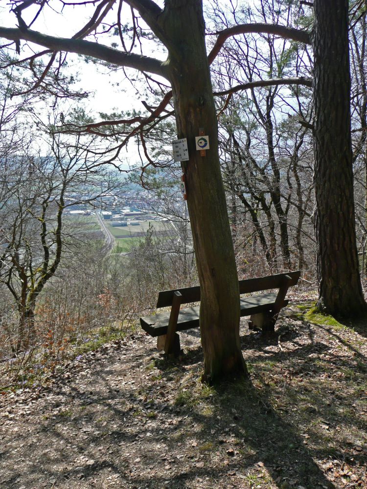 Sitzbank mit Aussicht