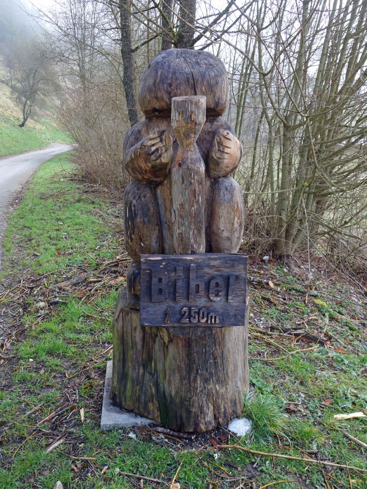 Biberstatue am Wulfbach