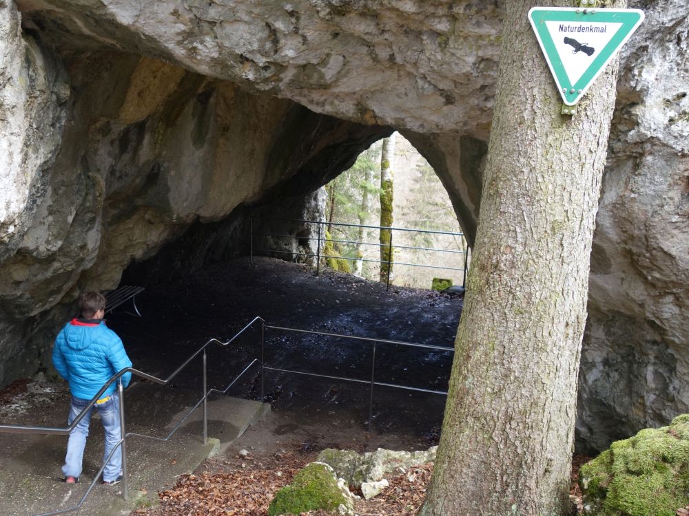 Eingangstor Kolbinger Höhle