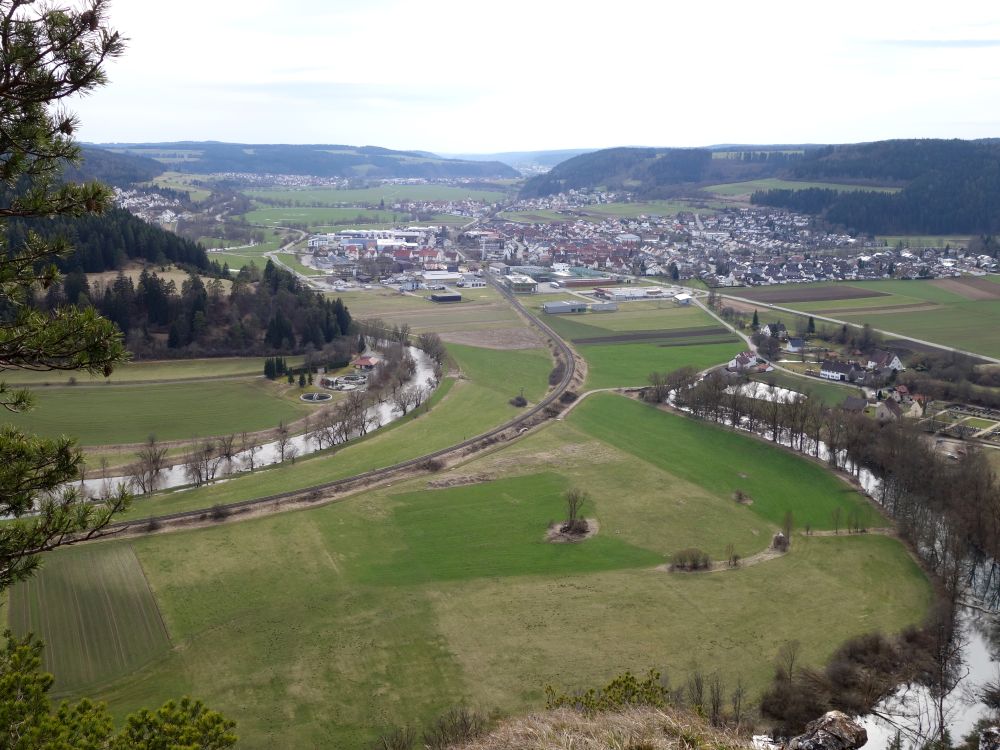 Blick Richtung Mühlheim