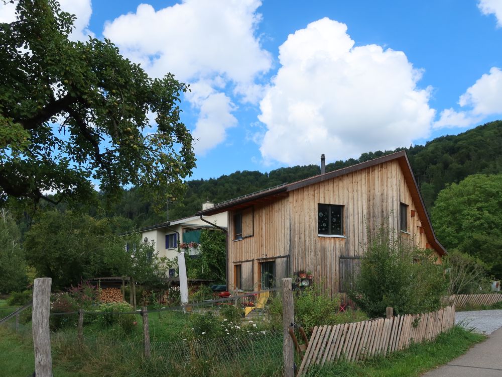 Holzhaus im Tablat