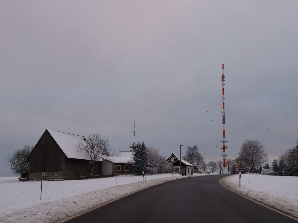 Glashütten und Sendemast