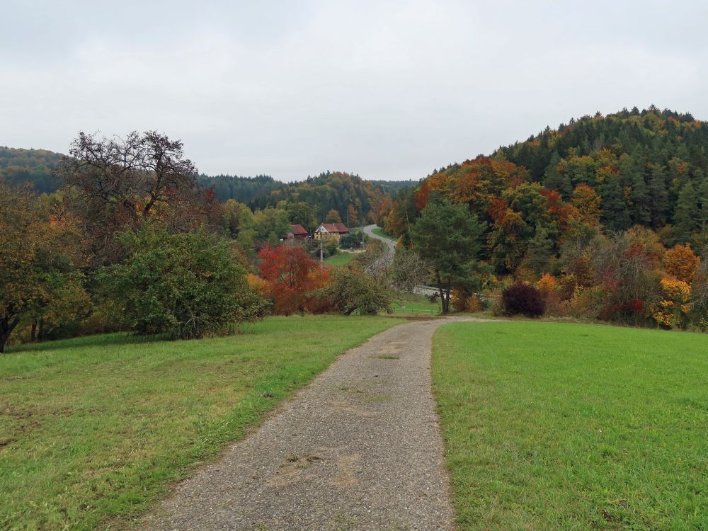 Blick Richtung Dachsmühle