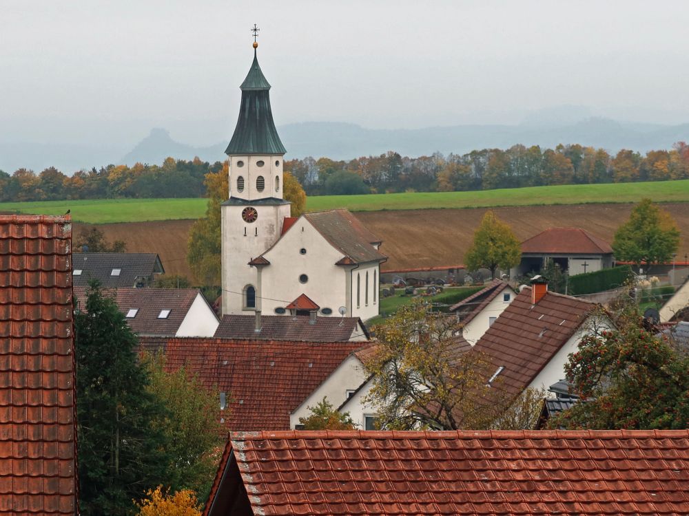 Pfarrkirche St. Bartholomäus und Hohenstoffeln