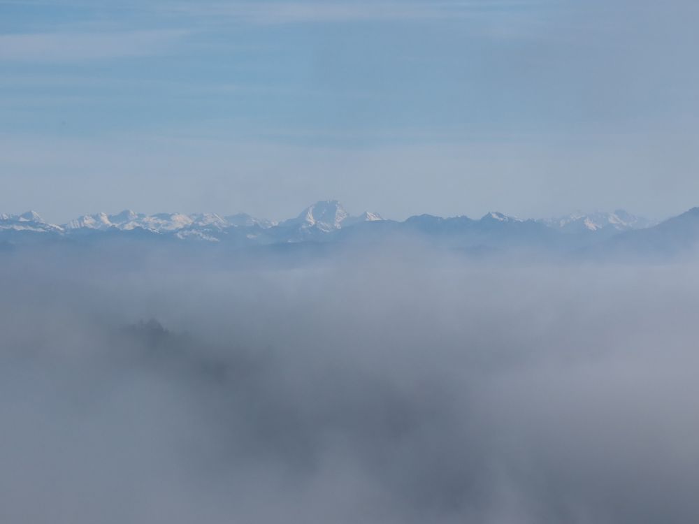 Österreichische Alpen mit Roter Wand