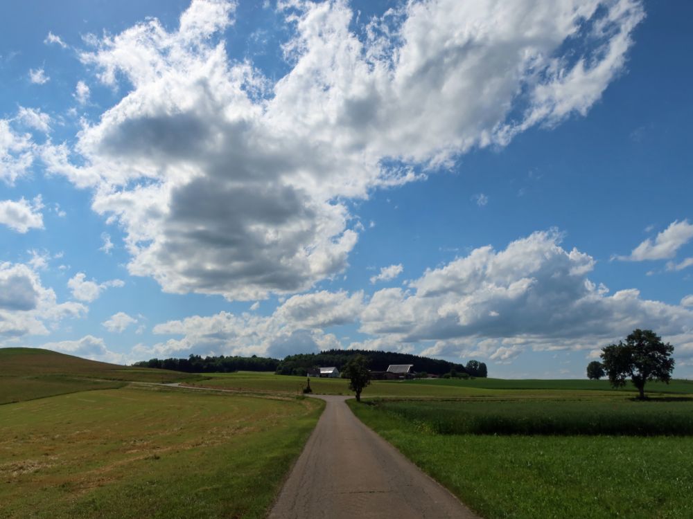 Wolken überm Rappenhof