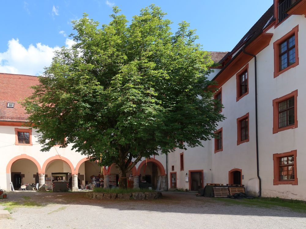 Innenhof Schloss Hohenfels