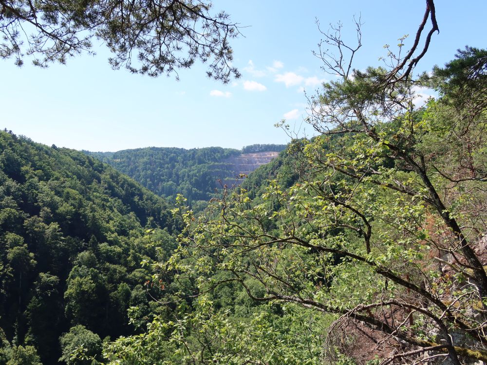 Blick Richtung Steinbruch