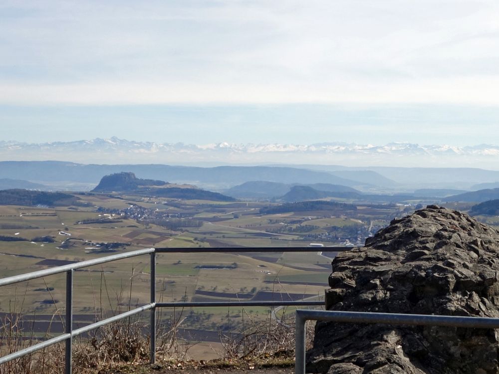 Alpenblick mit Hohentwiel