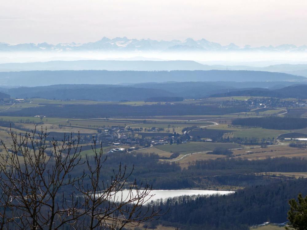 Binninger Weiher und Berrner Alpen