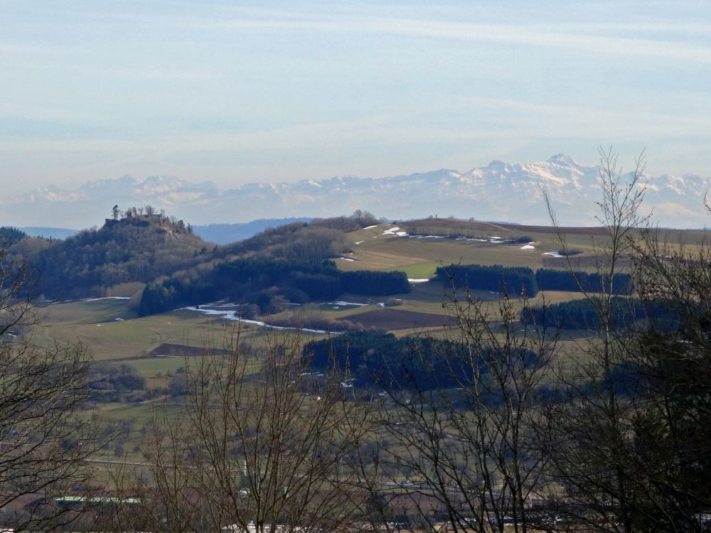 Mägdeberg und Säntis