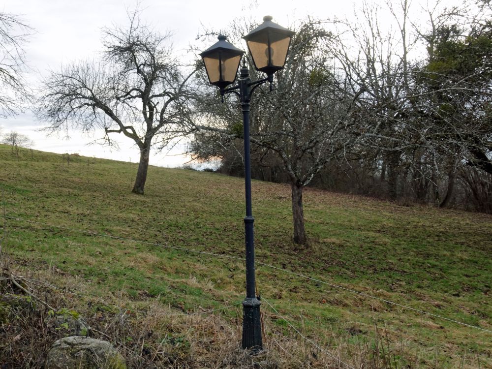 nostalgische Strassenlampe