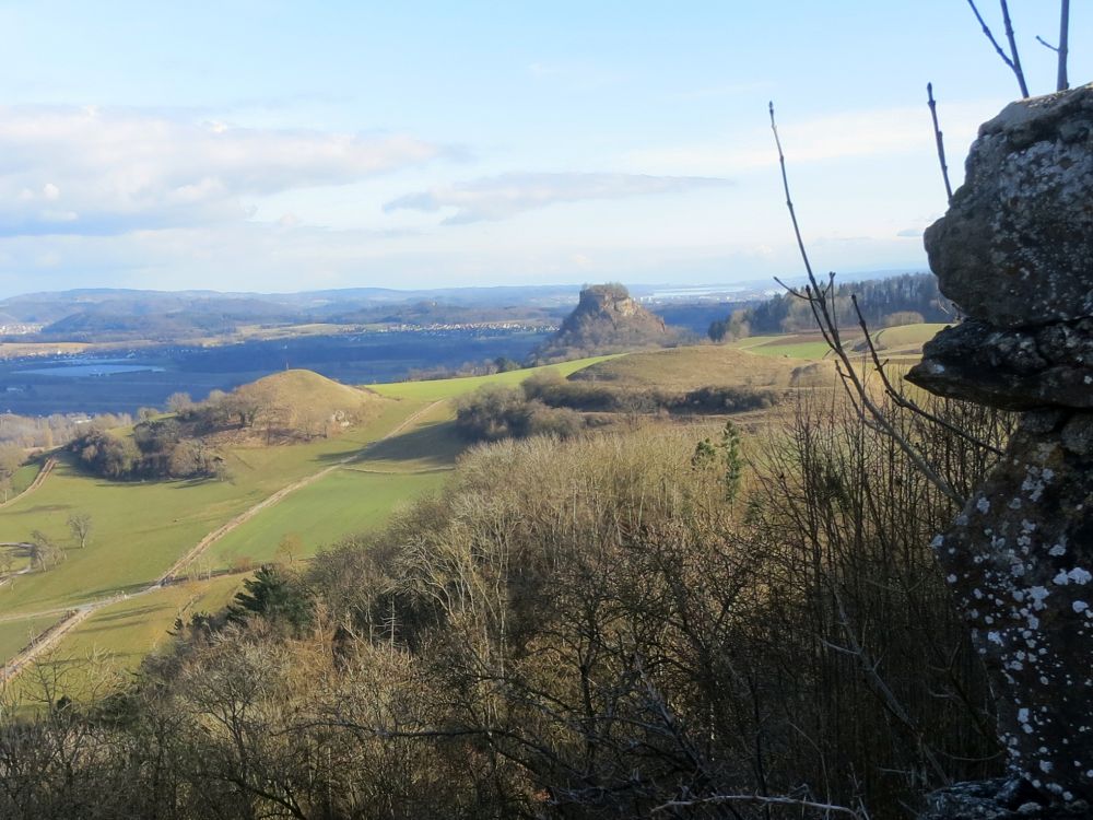 Blick Richtung Hohenkrähen