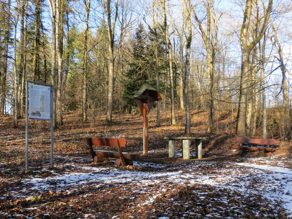 Gebetsstätte zwischen den Gipfeln