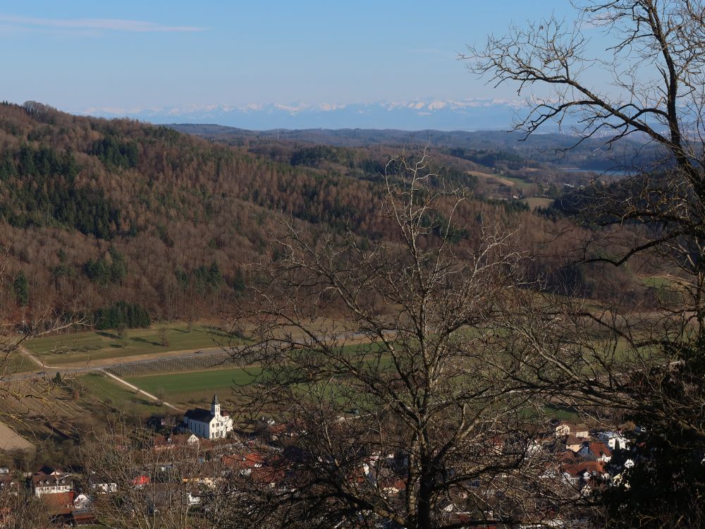 Stahringen und Alpen