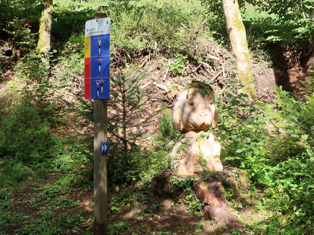 Holzfigur