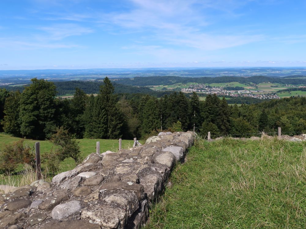 Blick vom Schauenberg Richtung Elgg