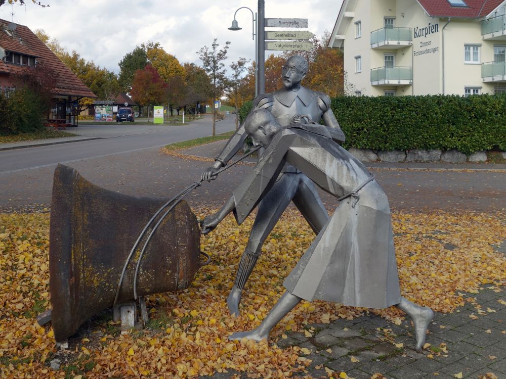 Skulptur in Illmensee