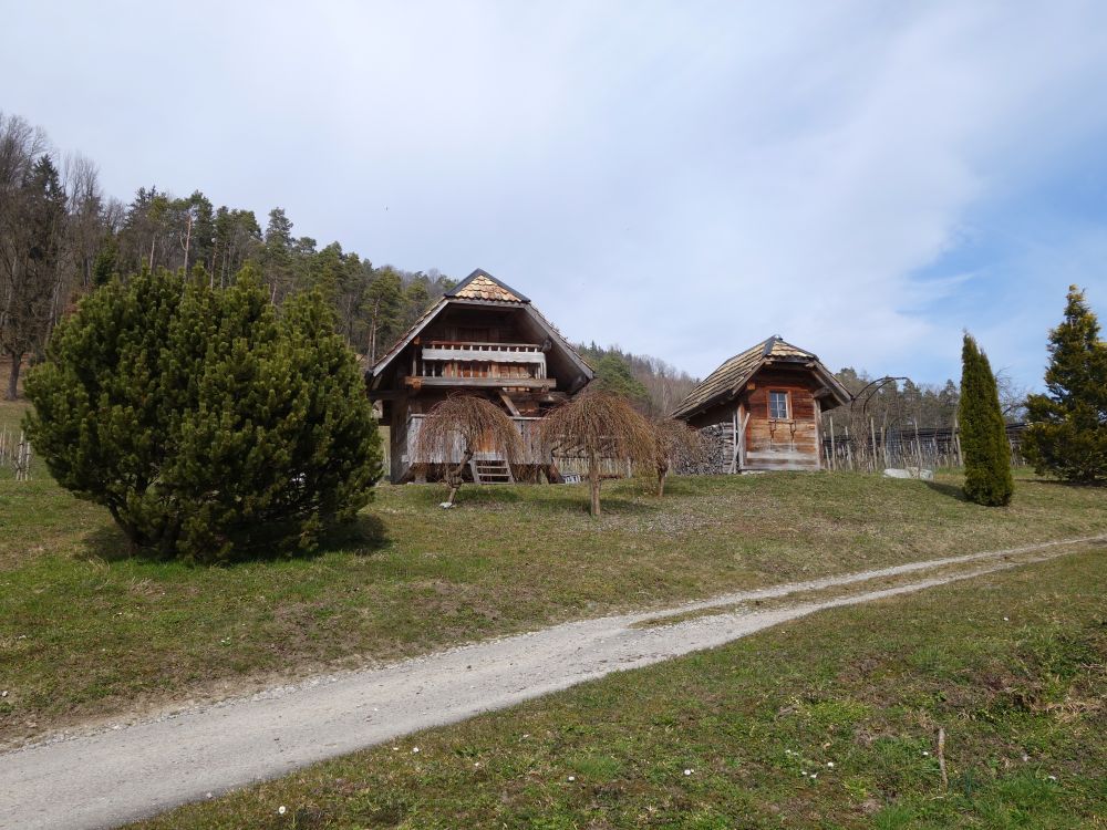 Holzhuschen in Kalthusern