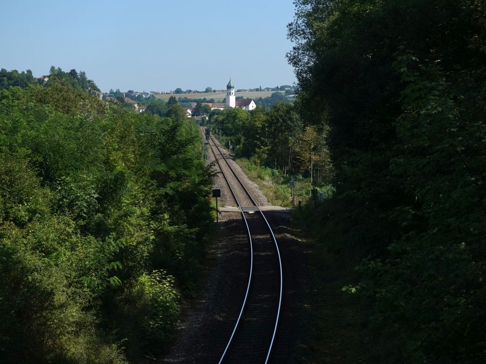 Bahnlinie nach Laiz