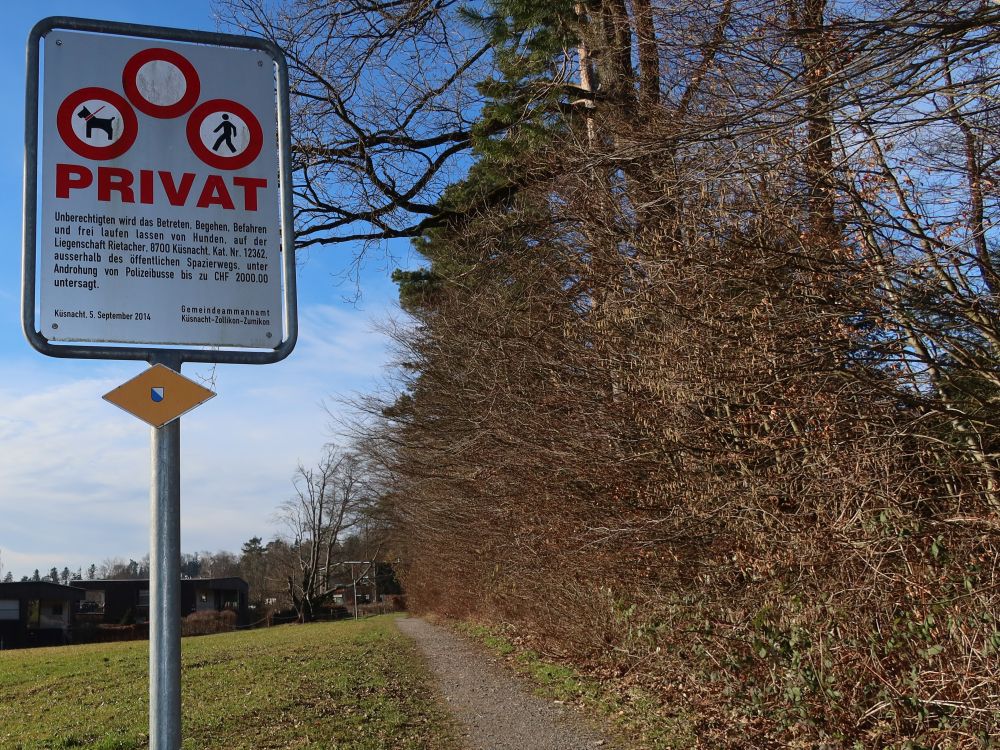 Verbotstafel