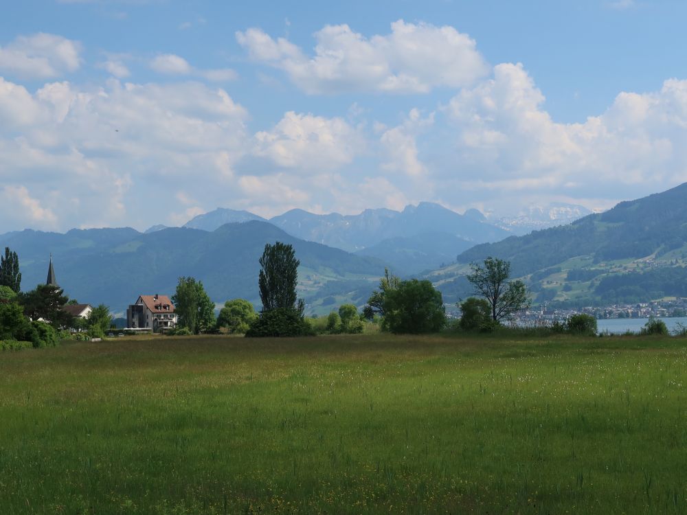 Blick Richtung Glarner Alpen
