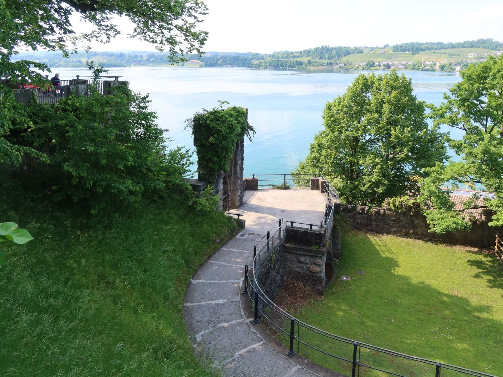 nördlicher Abgang vom Schlossberg