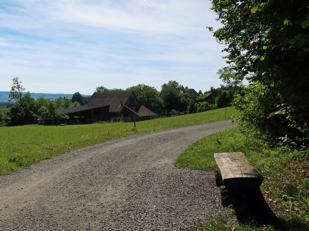 Sitzbank bei Obschlagen