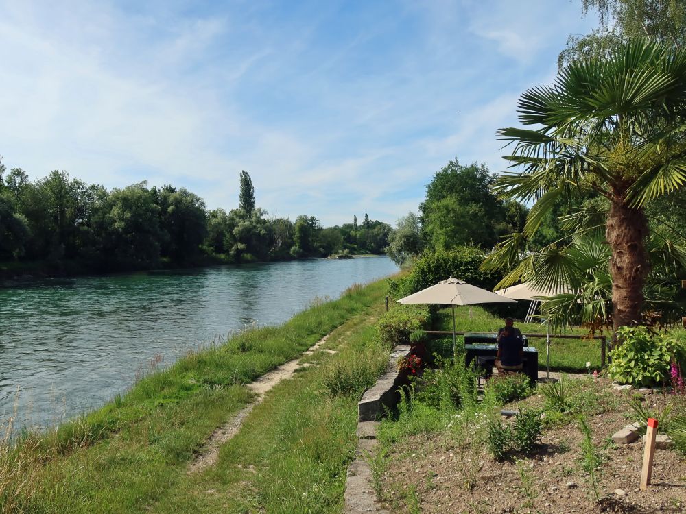 Terrasse an der Reuss