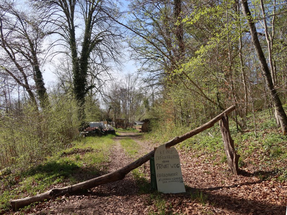 Absperrung beim Stöckenhof