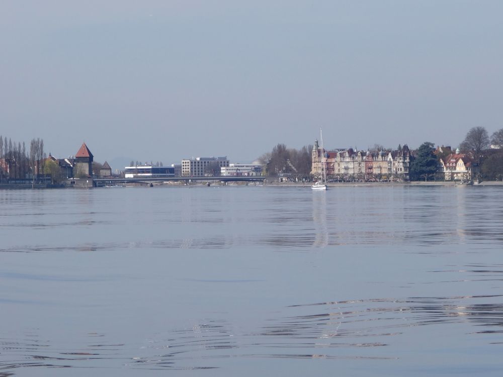 Rheintorturm und Seestrasse