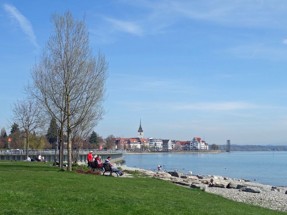 Blick vom Stadtgarten