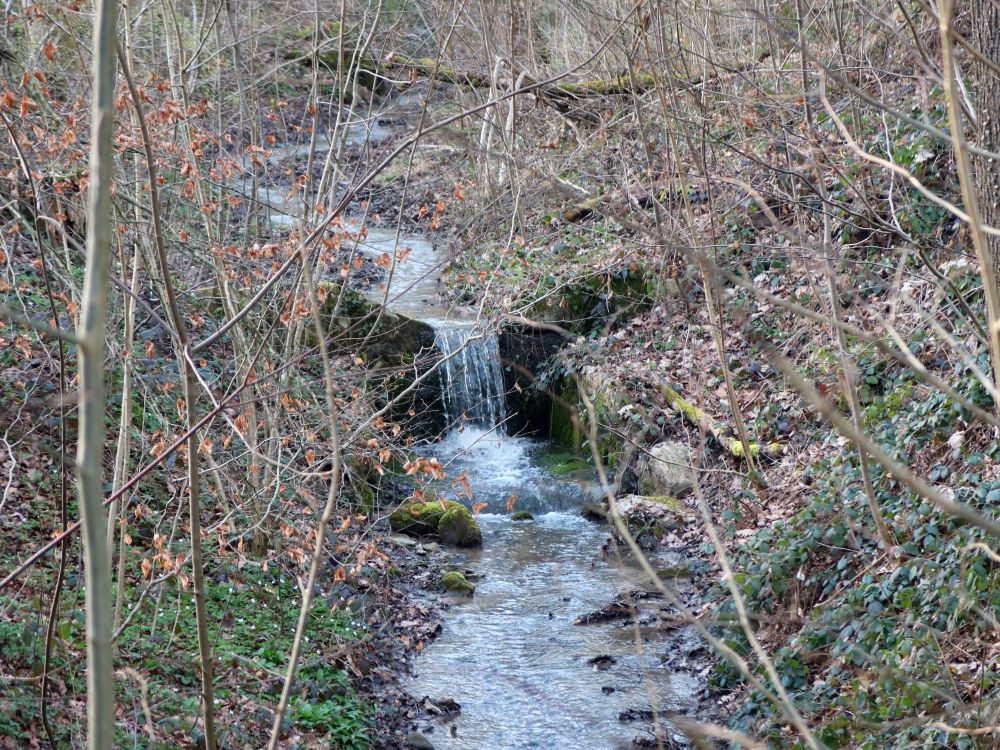 kleiner Wasserfall