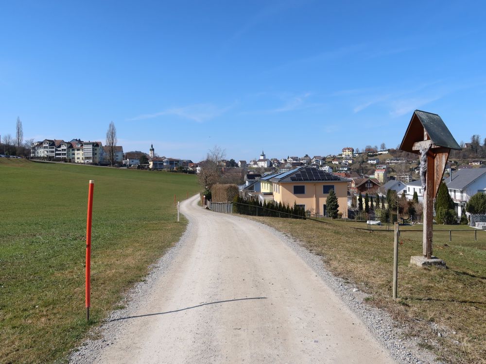 Blick auf Kirchberg
