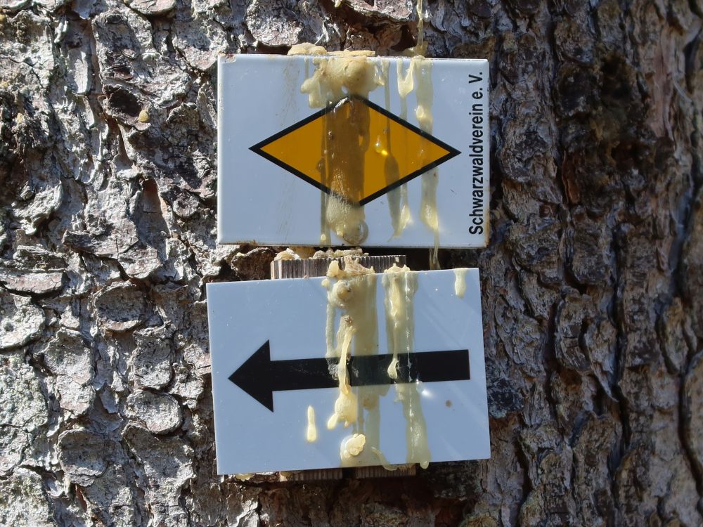 Wanderwegmarkierung
