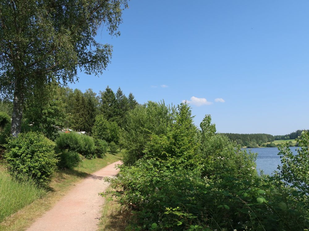 Rundwanderweg beim Campingplatz