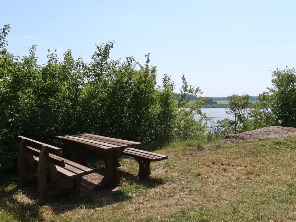 Picknickplatz überm Kirnbergsee