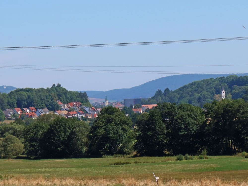 Blick Richtung Bräunlingen