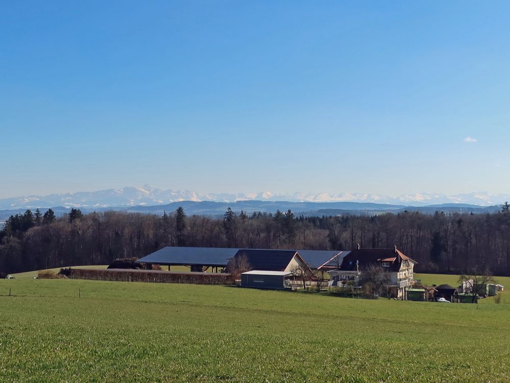 Säntis und Churfirsten