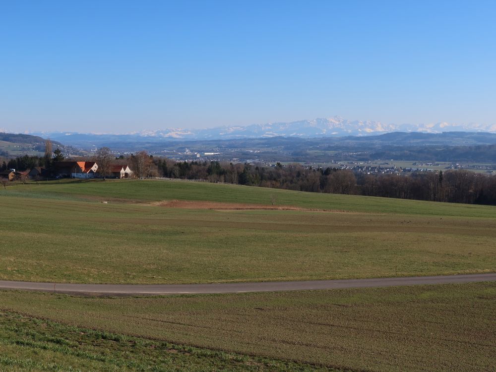 Bauernhof Hirten mit Säntis