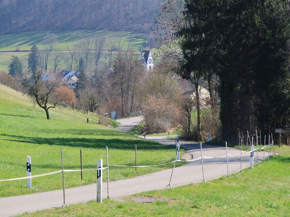 Strasse über Lufingen