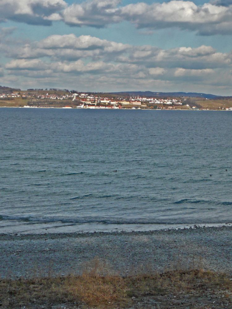 Blick Richtung Meersburg